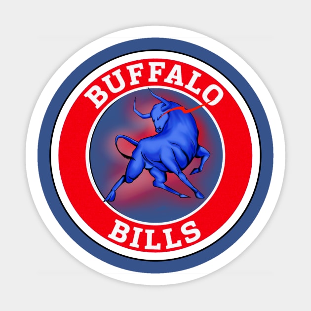 Buffalo bills spirit Sticker by KAWULA